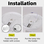 Motion Sensor PIR LED Ceiling Lamp 110V 220V Corridor Bedroom Toilet Light Human Body Induction