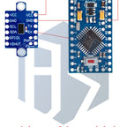 GY-53 VL53L0X High Precision ToF Laser Distance Sensor, 3V-5V Wide Voltage Module Compatible with for Arduino Projects