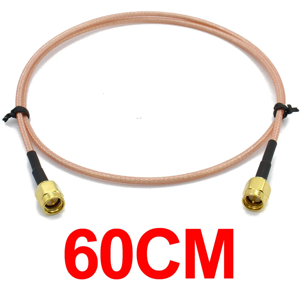 SMA to SMA Cable Male to Male Connector Antenna extension jumper RF cable Pigtail Adapter Cable RG316 For WIFI 3G 4G GSM Antenna