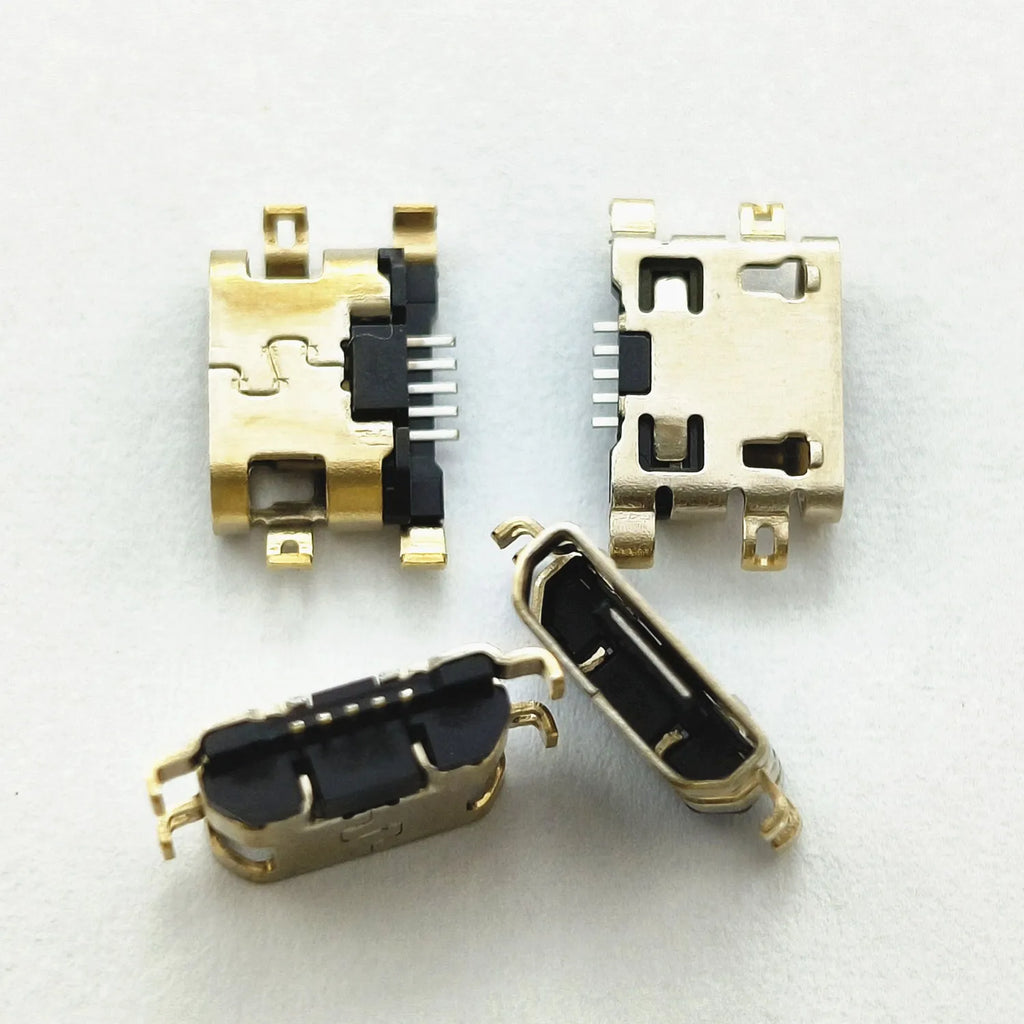 5-100pcs For New 5Pin Mini Micro USB DC Charging Socket Port Connector Jack Power Plug for Alcatel 5025g Charger Dock