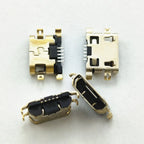 5-100pcs For New 5Pin Mini Micro USB DC Charging Socket Port Connector Jack Power Plug for Alcatel 5025g Charger Dock