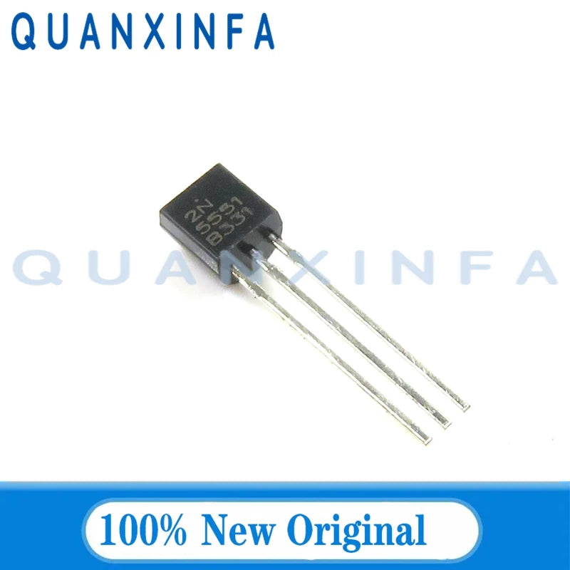 50-100PCS 2N5551 2N5401 2N2907 KSPA92 KSPA42 A92 A42 2SC945 C945 BC547 2N7000 TO92 NPN/PNP Transistors