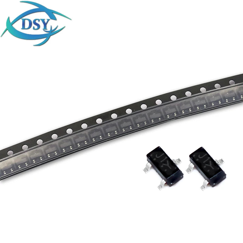 100PCS SOT23 Transistor BSS138 J1 MOSFET N-Channel Field-Effect SMD