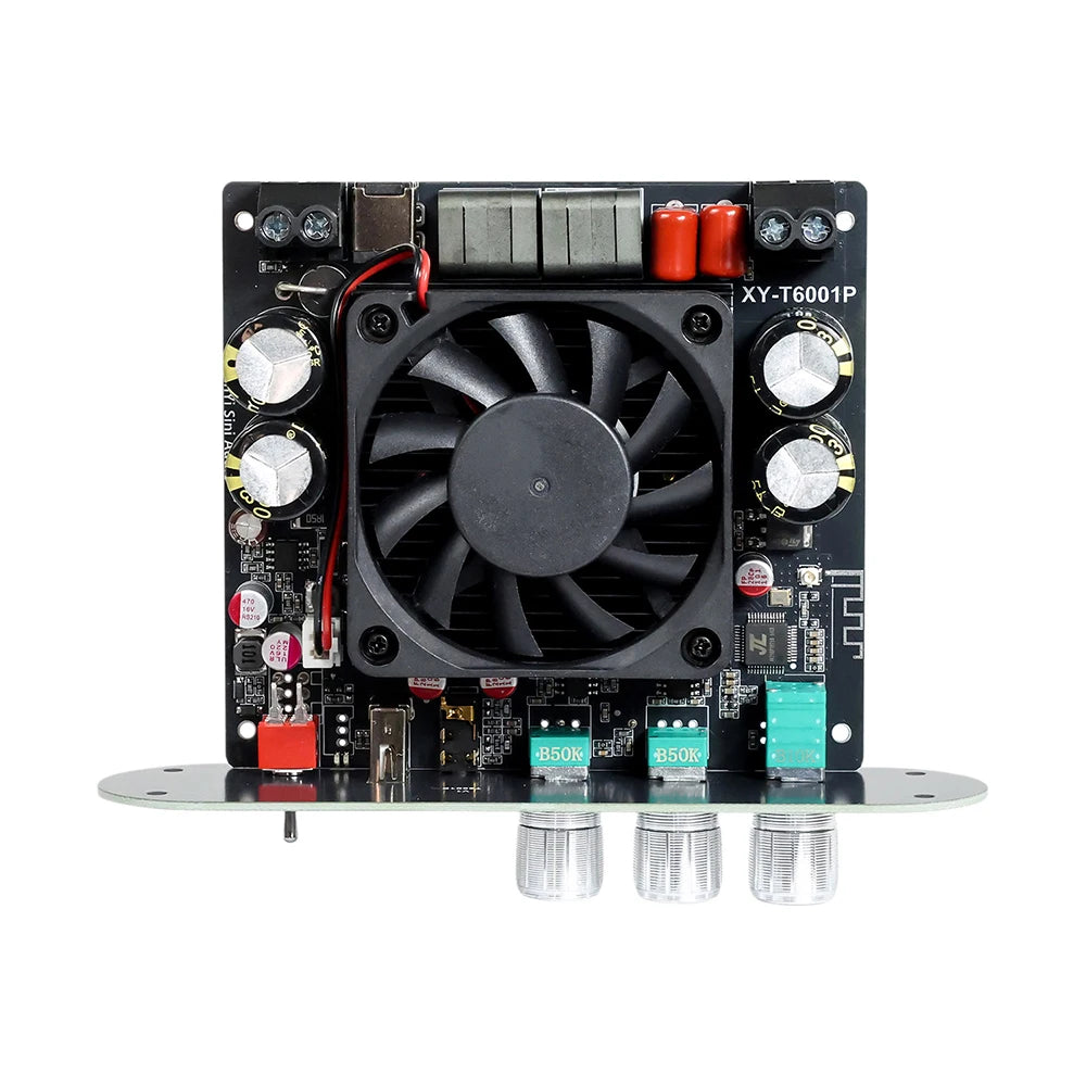 XY-T6001P Mono 600W Amplifier Board TPA3255 DC 19-51V TWS True Wireless Bluetooth 5.0 AUX USB APP Control for Car Home Audio DIY