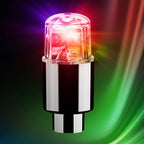 2/4Pcs Car Hub Ambient Light Bicycle LED Tire Lights Universal Car Neon Lamp Valve Cover Lights Tire Colorful Flashing BulbDecor