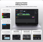 FNIRSI USB Logic Analyzer 16/32 Channels USB3.0 Protocol Debug Protocol Decoding Software 1GHz Sample Rate Digital Analyzer Tool