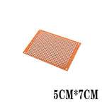 2.54mm Pitch Bakelite Universal Perfboard Stripboard Multipurpose Prototype Circuit Board Easy Soldering Single Sided DIY