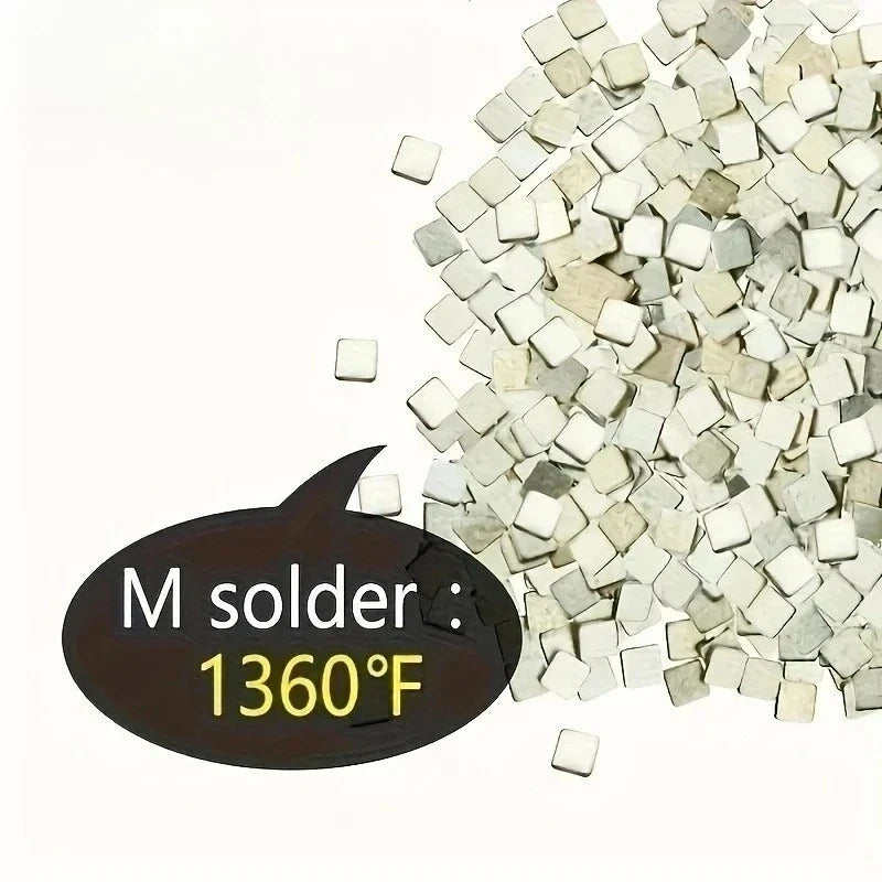 Silver Solder Wire & Sheet for Jewelry Making DIY Ring Bracelet Repair Multi Temp - Professional Easy to Use Soldering Craft Kit