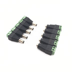 DC 12V Male Female Connectors 2.1*5.5mm Power Plug Adapter Jacks Sockets Connector For Signal Color LED Strip CCTV Camera