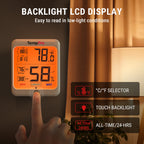 TempPro TP-53 Digital Indoor Home Thermometer Hygrometer Temperature Humidity Sensor Backlight Weather Station For Room