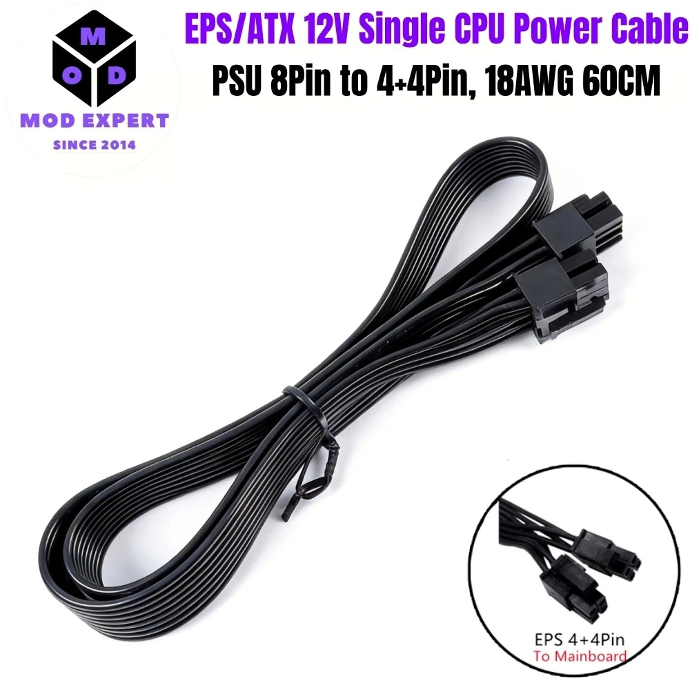 Modular Power Cable for Gigabyte GP-B700H 700W, GP-G750H 750W, GPU PCIe 8Pin 6+2Pin, CPU 4+4Pin, SATA, Molex IDE 4Pin, ATX 24Pin