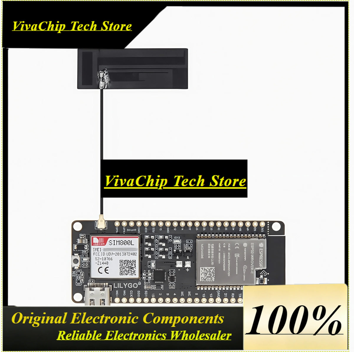 VivaCLILYGO® TTGO T-Call V1.4 SIM800L Development Boards ESP32 Wireless Module SIM Antenna WiFi Bluetooth Expand Board For Ardui