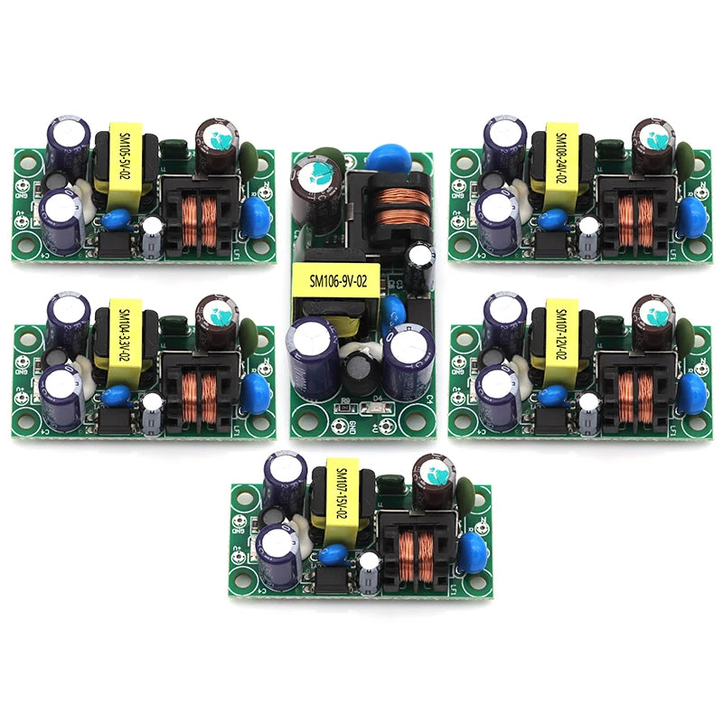 AC-DC Isolated Switch Power Supply Module Buck Converter Step Down Module AC 220V to DC 3.3V 4W 5V 9V 12V 15V 24V