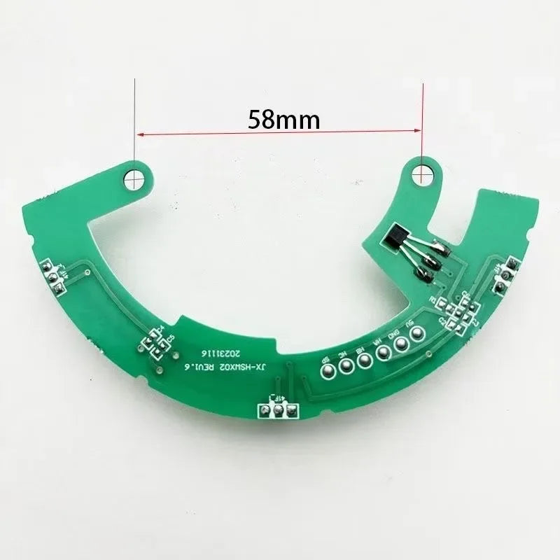 Motor Hall Sensor PCB Board compatible with  LDX110 Big Foot Geared Models Bafang Motor