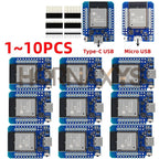 1-10PCS/ D1 Mini LIVE ESP32 ESP-32 WiFi+Bluetooth Internet of Things Development Board based ESP8266 Fully Functional TYPE-C