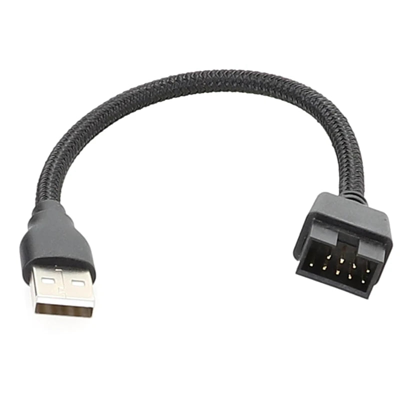 Usb A Male To 9-Pin 9pin Motherboards Built-In WaterCooled Data To Extension Y3ND