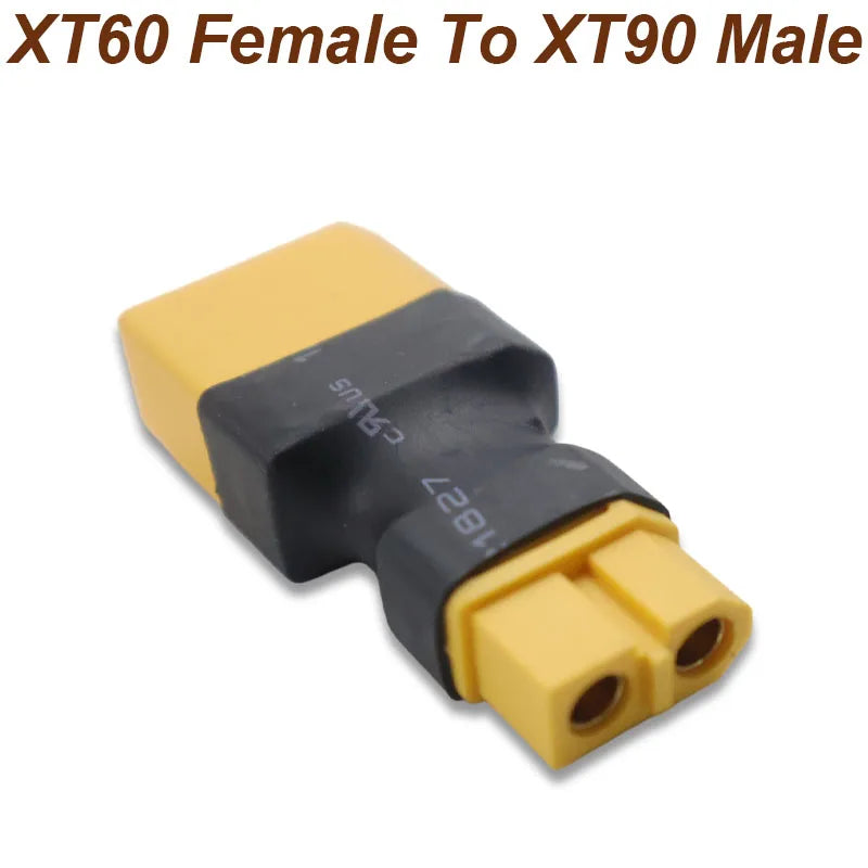 Dapter XT60 Male / Female To XT90 Male / Female Connector Conversion Adapter for Drone RC Lipo Battery Control Parts DIY Expand