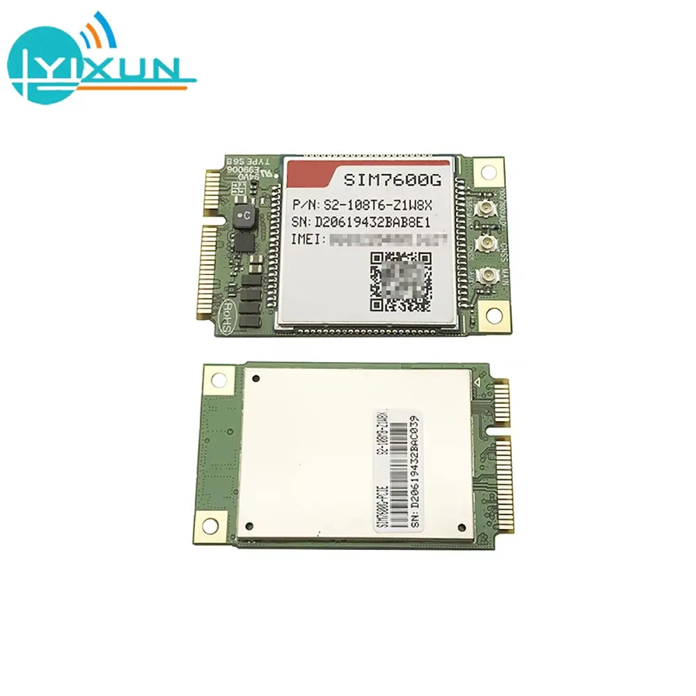 SIM7600 SIM7600G MINI PCIE LTE CAT1 Multi-Band LTE-FDD/LTE-TDD/HSPA+/UMTS/EDGE/GPRS/GSM CAT-M&NB-IoT Global Module