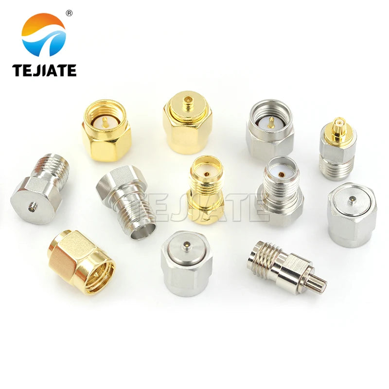 1PCS SMA toRF Antena UFL Seat, a third or fourth generation copper stainless steel JK male and female RF coaxial connector