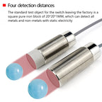 30mm Diameter Copper Tube Capacitive Proximity Switch M30, a Sensor for Detecting Water, Wood, Glass, Oil and Feed