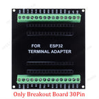 ESP32 Development Board 30Pin Breakout Board WiFi+Bluetooth Ultra-Low Power Dual Core ESP-32 Expansion Board for Arduino