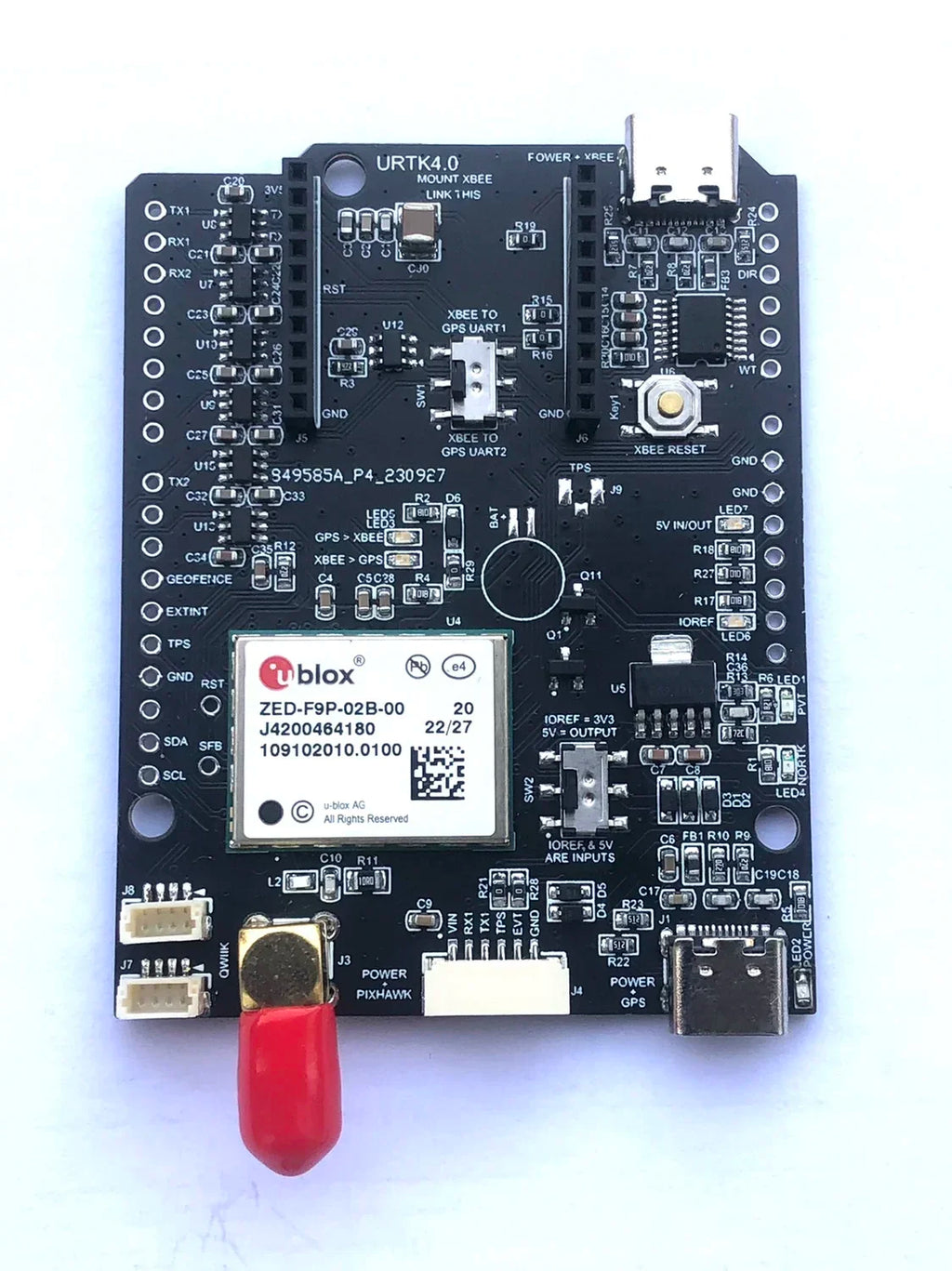 -F9P High-Precision Centimeter-Level Card UAV ZED-F9P/F9K/F9R/F9H/F9T Development Board