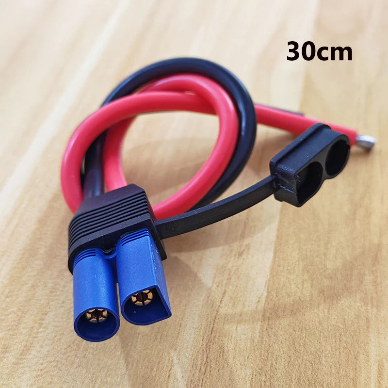 EC5 Male Female Plug High Current 10AWG Silicone With Waterproof Extension Power Cord Car Model Airplane Emergency Starter Cable