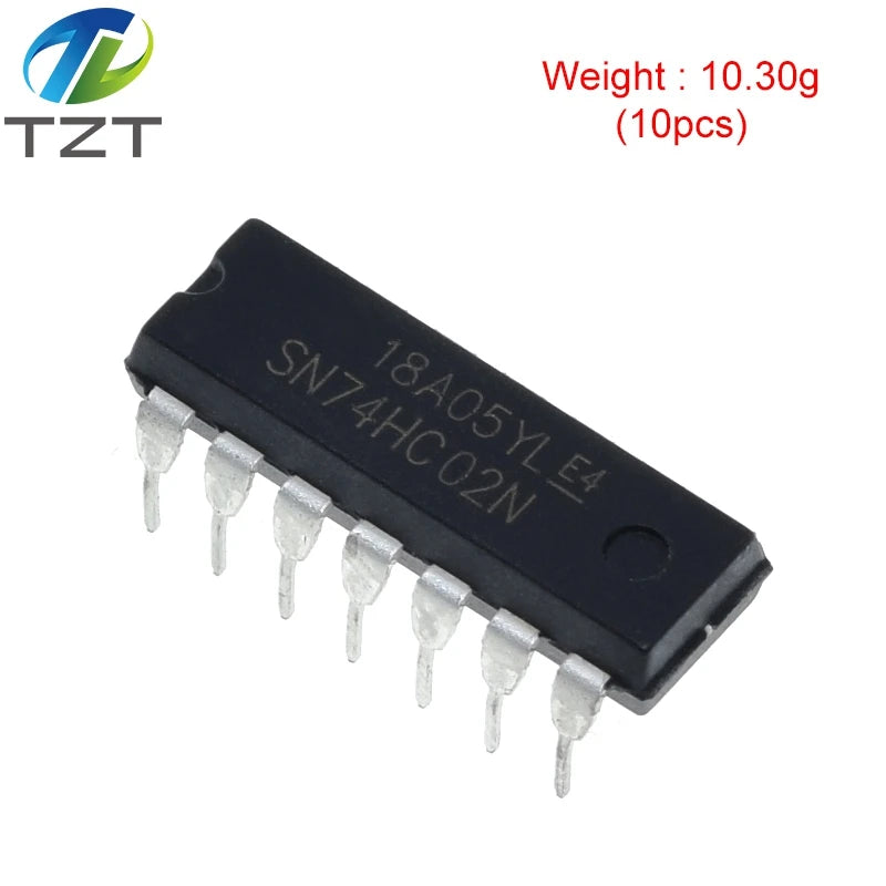 10PCS SN74HC00N SN74HC02N SN74HC04N SN74HC08N SN74HC14N SN74HC32N SN74HC164N SN74HC165N SN74LS86N SN74LS245N