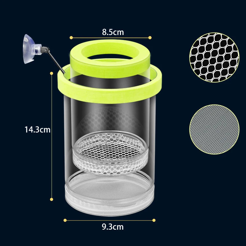Hot Sale Floating Fish Breeding Isolation Box Aquarium Fish Tank Hatching Incubator Hatching Incubator Feeder Aquarium Hatchery