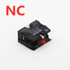 22mm red mushroom head emergency stop button switch XB2 LAY37 NO/NC alarm button switch