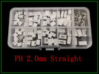 1Box PH2.0 / XH2.54 2/3/4/5 Pin Terminals Kit Male Female Plug Housing Header JST Wire Connector PH 2.0mm XH 2.54mm Pitch