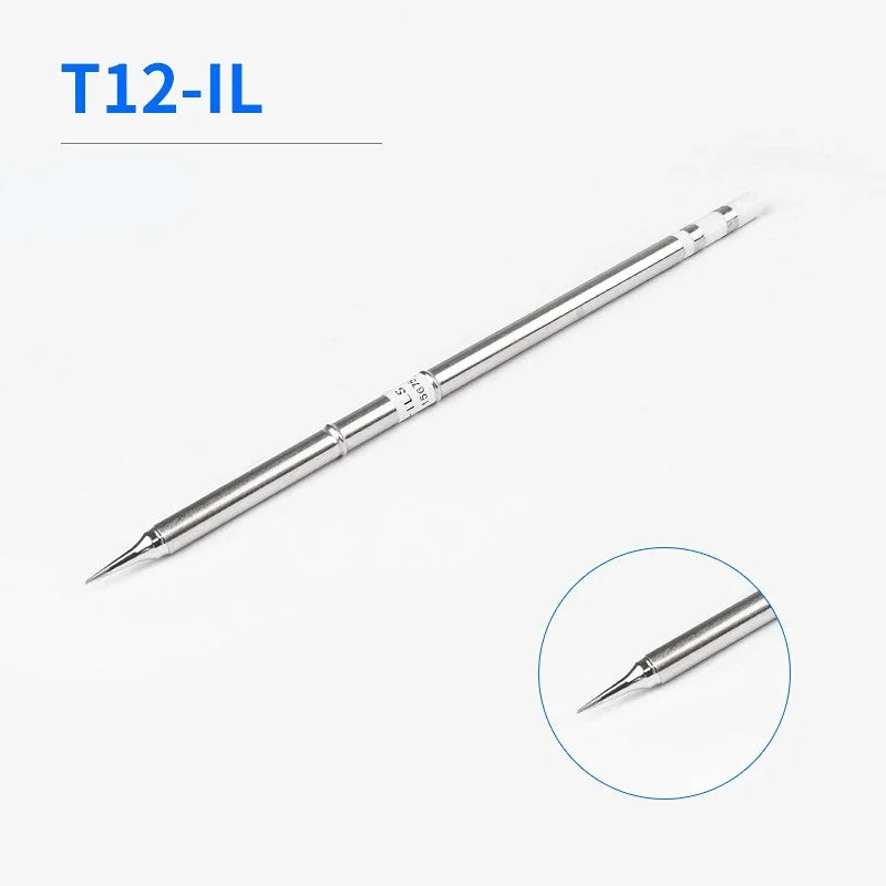 T12 Tip Soldering Iron Tip T12-D24 ILS J02 K KU for Hakko Fx951 DIY T12 Soldering Station Kits Welding Tools