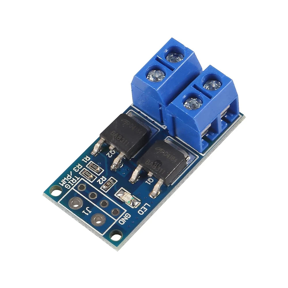 15A 400W MOSFET Trigger Switch Drive Module PWM Regulator Control Panel DC 5V-36V Electronic Switch Control Board for arduino
