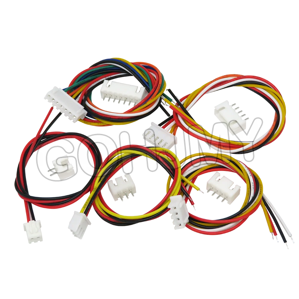 5sets  JST XH2.54 XH 2.54mm Wire cable Connector 2 3 4 5 6 7 8 9 10 PIN male and female plug Socket NEW