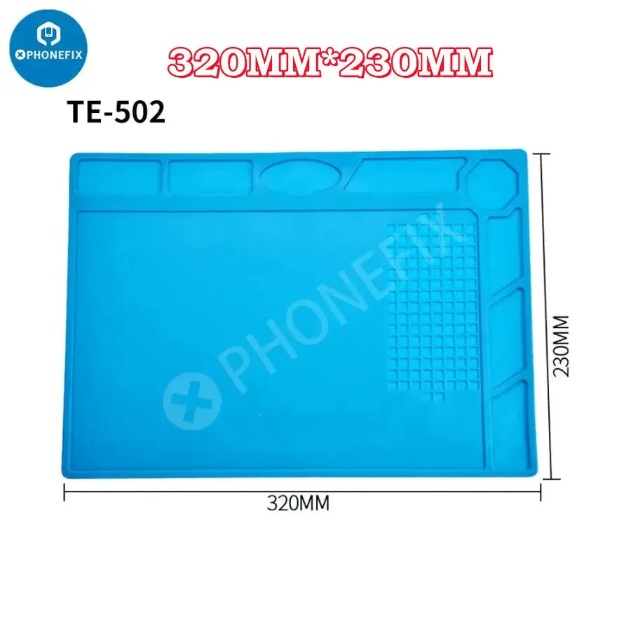 Antistatic Blanket  Heat Insulation Thick Durable Silicon Soldering Mat for PC Phone Station Mat BGA Soldering Repair Tool