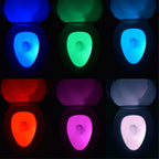 Waterproof Toilet Lights Motion Sensor LED Night Lamp with UV Light for Bathroom