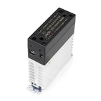 Integrated Rail Single Phase Solid State Relay 24V DC Control AC 220V Heat Sink SSR-25DA 60DA LK40AA LK10AA LK25AA LK25DD