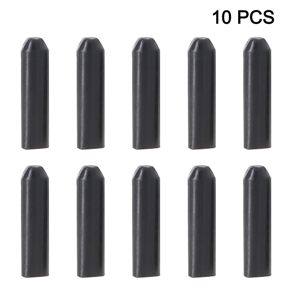 10pcs Warm Shrink End Cap Heat Shrink Cap Black Cable Sealing Cap For Protection Cable End Electrical Equipment