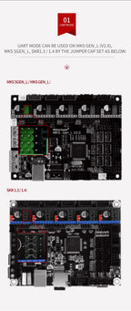 TMC2209 A4988 Nema 17Stepper Motor Driver TMC2209 Silent Drive Stepping Engine For CNC Laser Engraver 3D Printer
