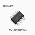 (100 Pieces) 100% New Udt26A05L05Ul Silk Screen B05B 054 V05 Package Sot23-6 Smd Esd Electrostatic Protection Diode