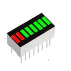 Super Bright 5/8/10/12/20 Segments LED Bar Module - Battery Level Indicator with Red/White/Blue Multicolor Options