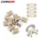 New SMD Capacitor Kits 0402 0603 0805 1206 MLCC 240-1000pcs Thick Film Chip Capacity Assortment Electronic Capacitor Set 2026