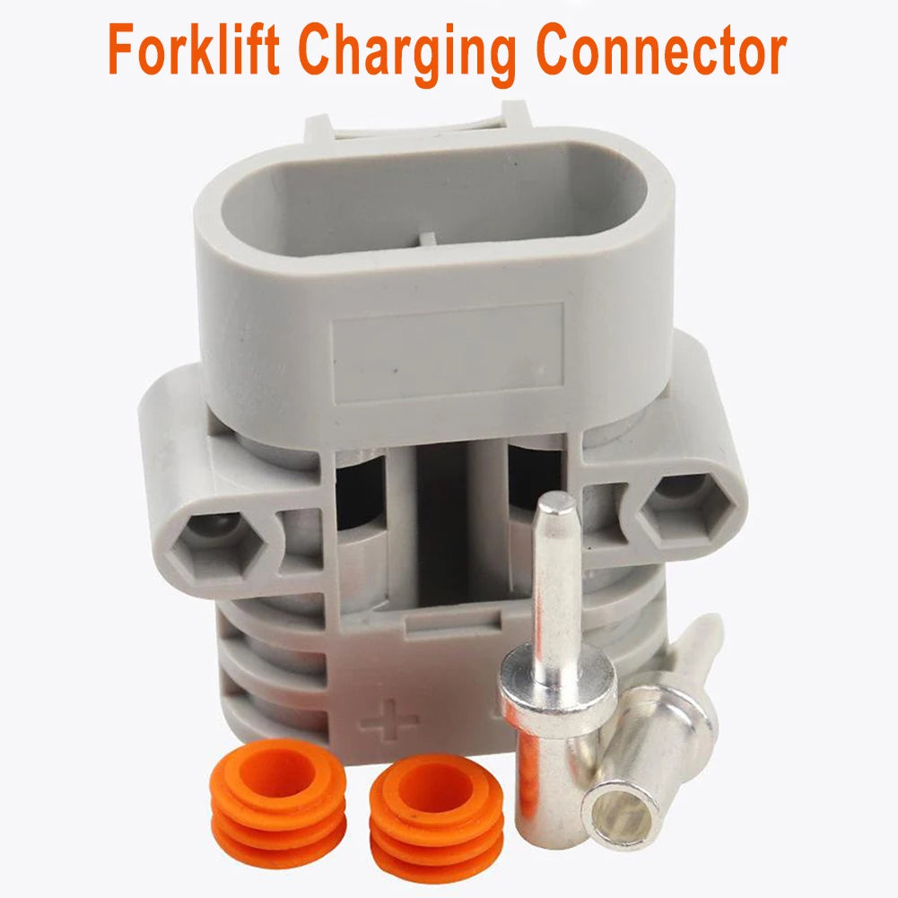  Male Female Connector FOR Anderson- 50Amp 600V 6 AWG Grey Forklift Cable Power Connectors Plug- Solar Panel Wire Connector