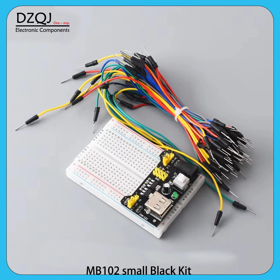 Solderless Breadboard 830 400 Point MB-102 SYB-170 Prototype Board Dupont Wire Jumper Kit for Arduino DIY Electronics
