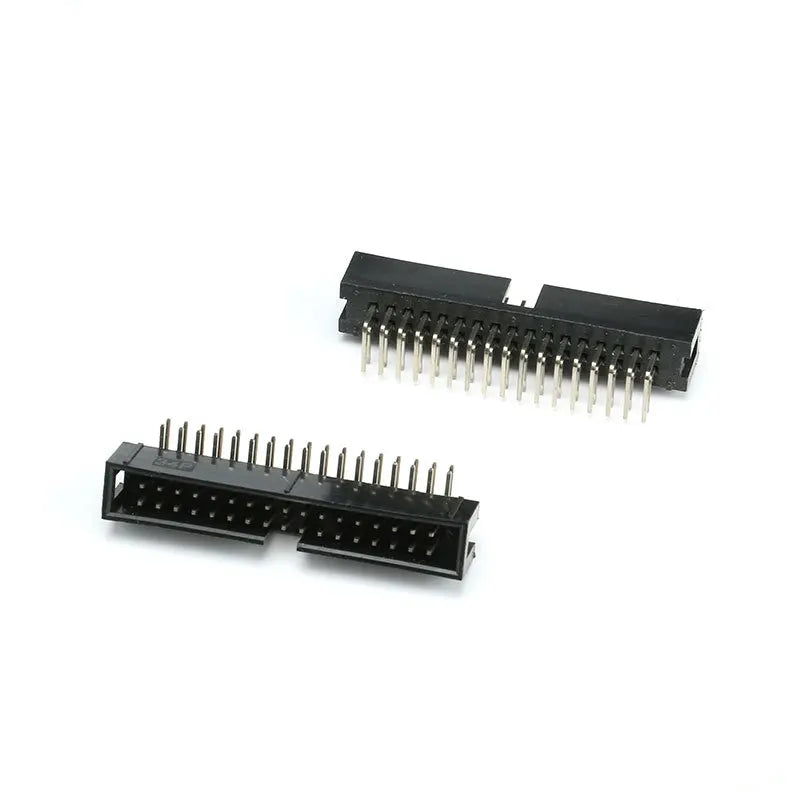 5-50Pcs Dip 6/10/20-40Pin 1.27mm 2.0mm 2.54mm Pitch Male Socket Straight Idc Box Headers Pcb Connector Double Row Dc3 Header