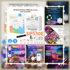 LED Controller Universal Wifi SPI Pixel Dimmer SP530E Addressable Controller PWM RGB RGBW RGBCCT LED Dim 5-24V LED Light