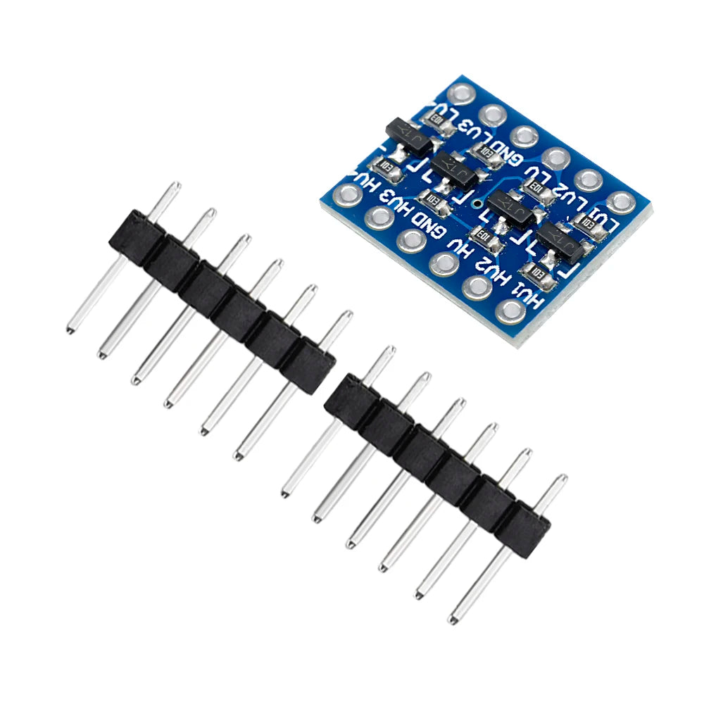 1-20PCS 4MOS Transistor Level Conversion Module 3V and 5V 4 Channel Logic Level Shifter Bi-Directional High Speed IIC UART SPI