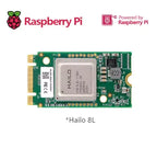 Official Raspberry Pi 5 AI Kit for raspberry pi 5 combines official M.2 HAT Hailo-8L AI accelerator
