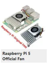 Raspberry Pi5 PoE MINI HAT G Power over RJ45 Ethernet 802.3af/at Moudle for Pi 5