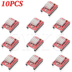 5-10PCS 3D Printer Parts StepStick A4988 DRV8825 Stepper Motor Driver With Heat sink Carrier Reprap RAMPS 1.4